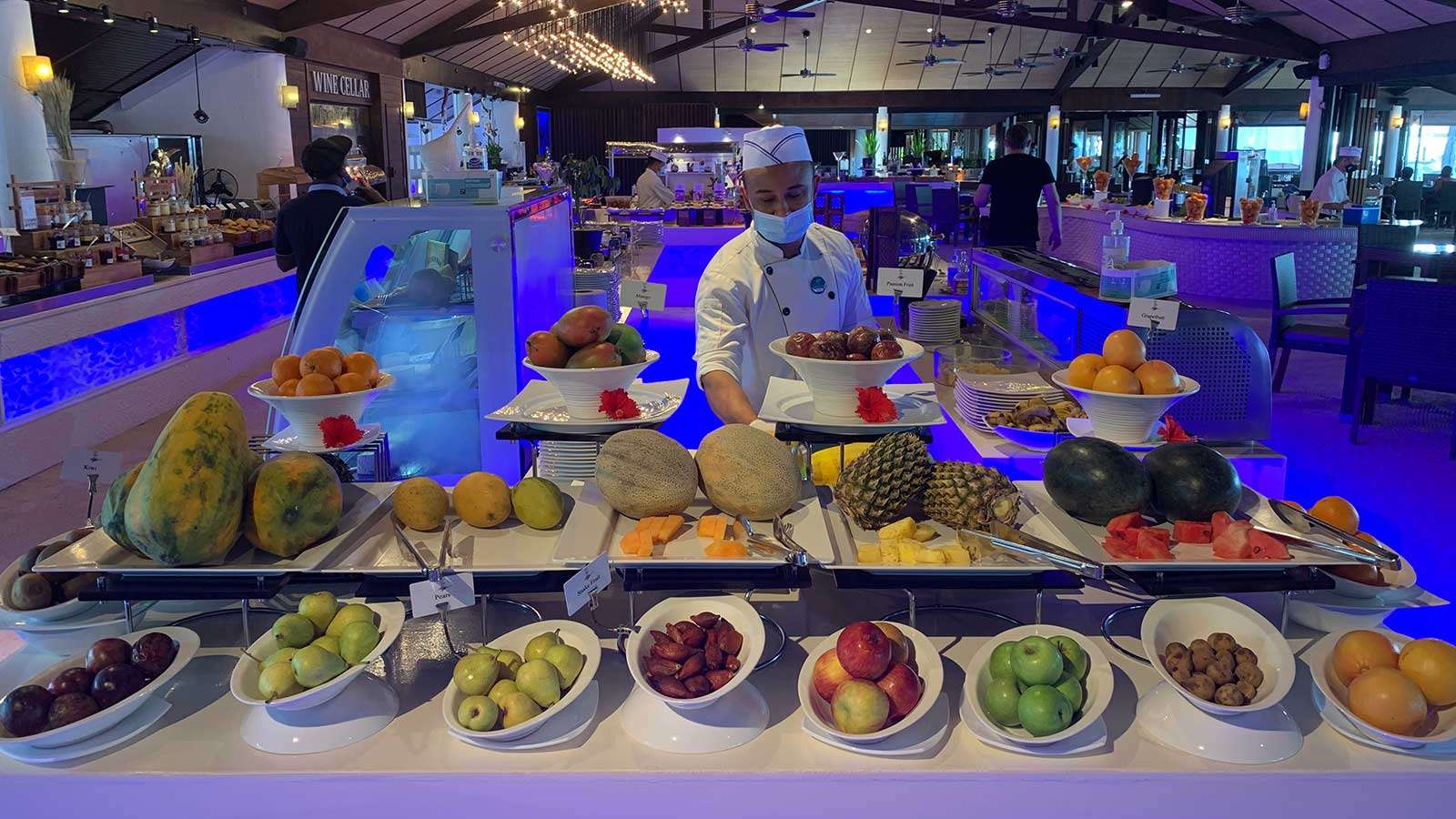 Lily Beach Buffet Breakfast